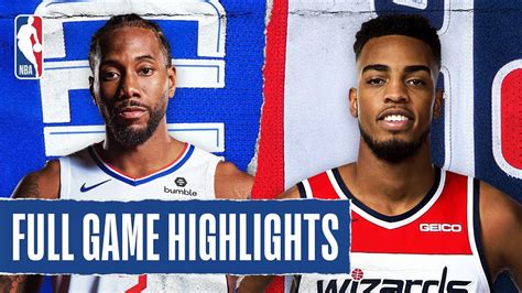 CLIPPERS at WIZARDS .